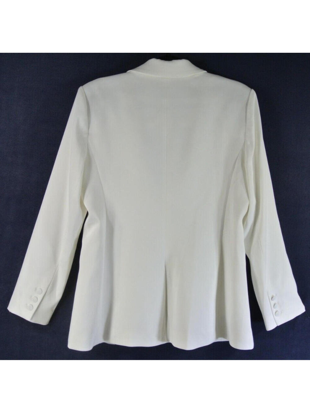 NEW, Alice + Olivia Fitted Blazer in Off White Sz 14 #SJ2245 - Picture 6 of 13